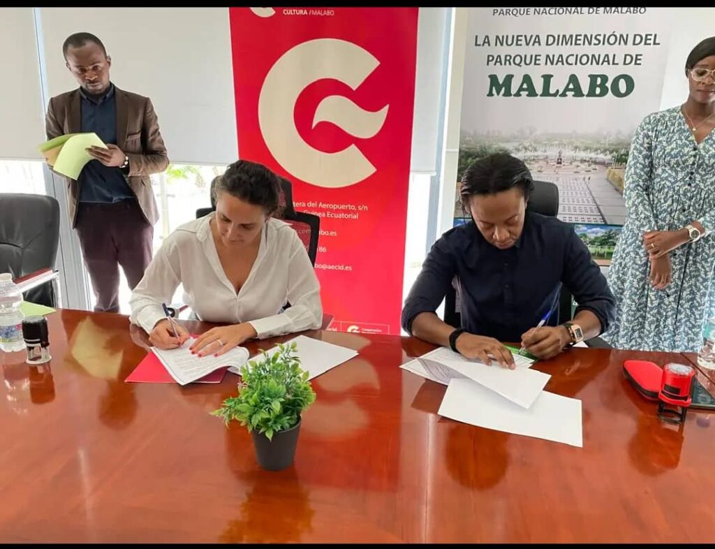 El Centro Cultural de España de Malabo firma un acuerdo de colaboración con el Parque Nacional de Malabo