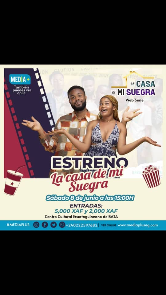 Estreno de la serie «La Casa de mi Suegra» el 8 de junio en el Centro Cultural Ecuatoguineano de Bata