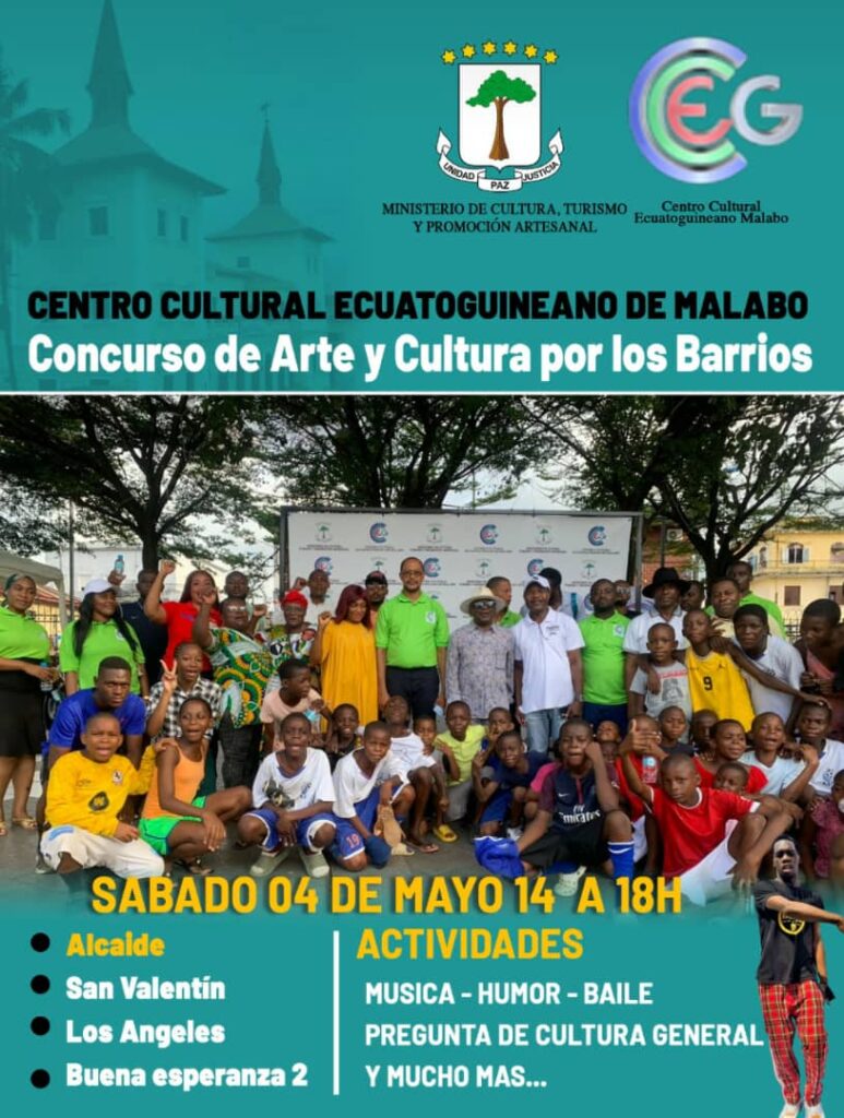 El Centro Cultural Ecuatoguineano de Malabo lleva a los barrios un concurso de arte y cultura 