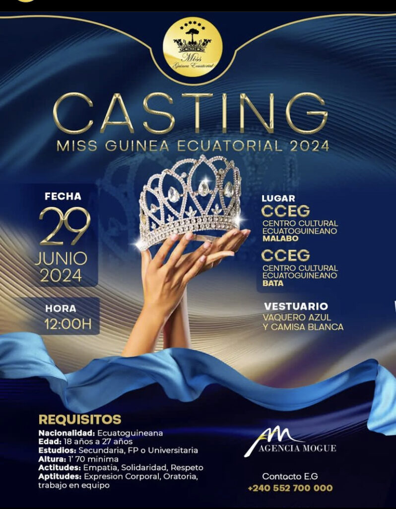 Miss Guinea Ecuatorial incluye becas de estudios en los premios para los ganadores del certamen