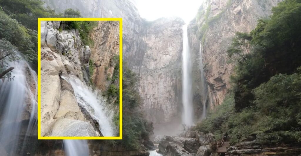 ¡Escándalo Mundial! La cascada más alta de China resulta ser una farsa, un lugar turístico muy visitado