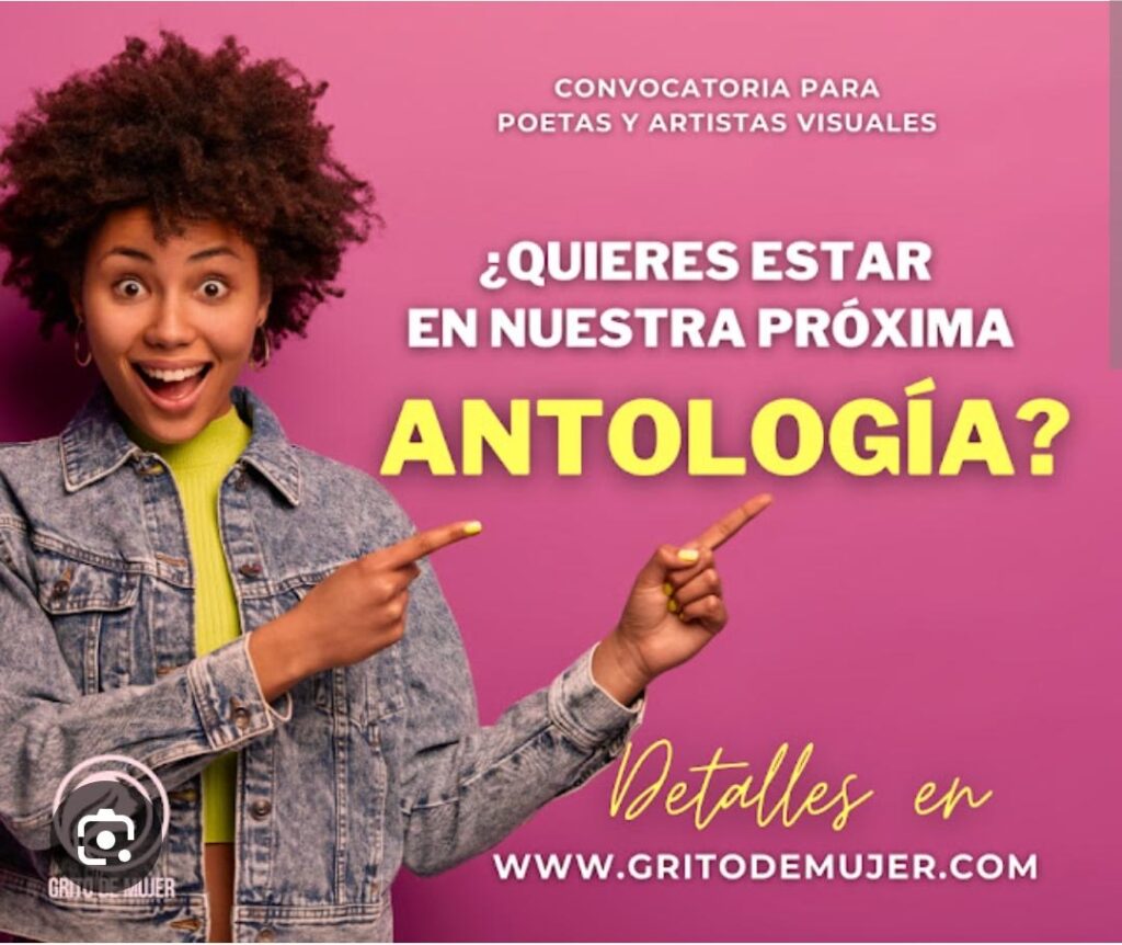 Convocatoria para Antología Internacional de «Grito de Mujer»