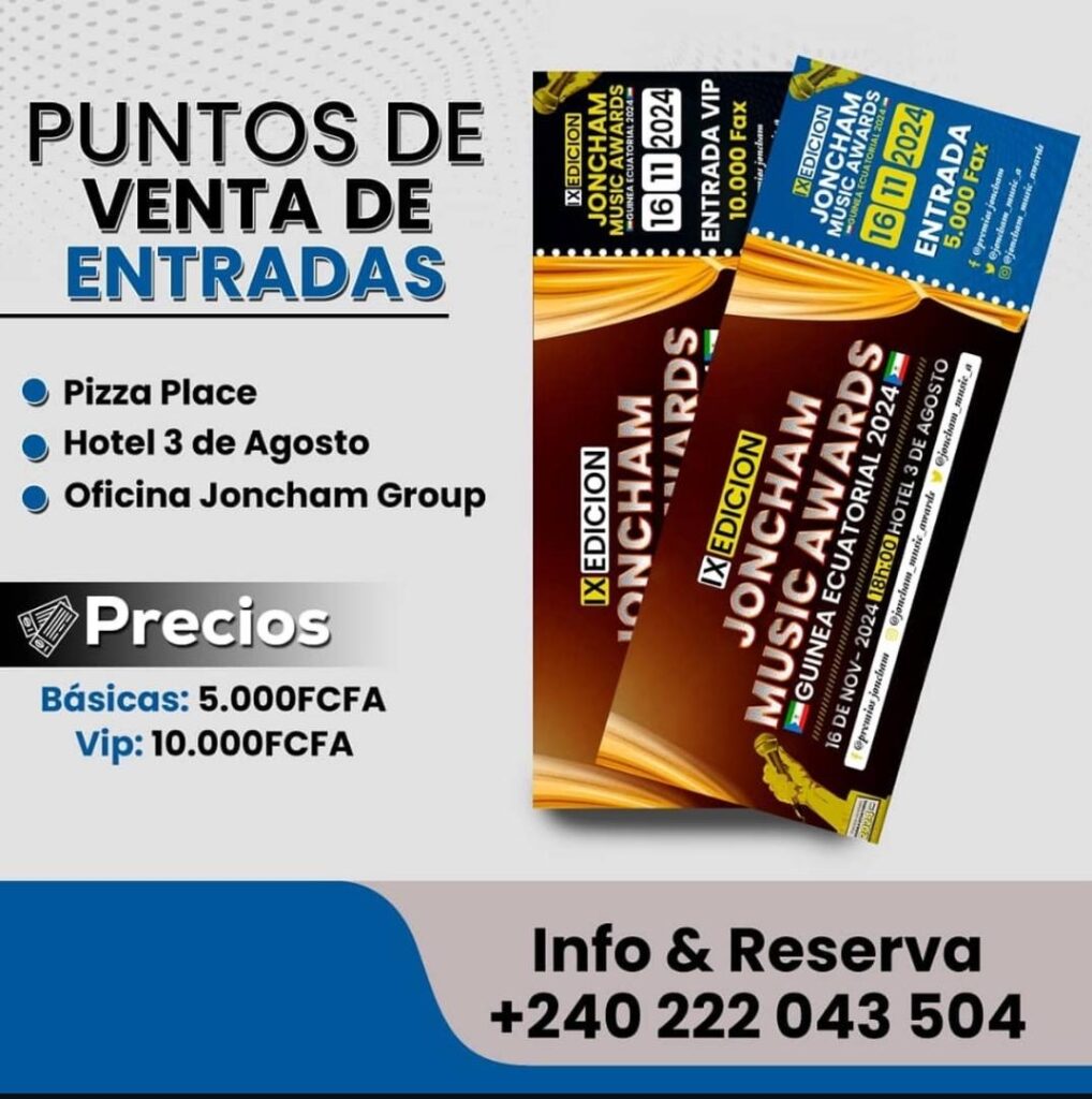 Lugares en los que puedes comprar las entradas para los Premios Joncham