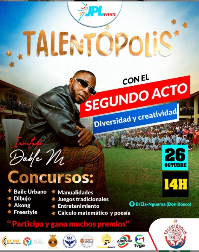 Talentópolis programa su segunda cita con la actuación del artista “Doble M”