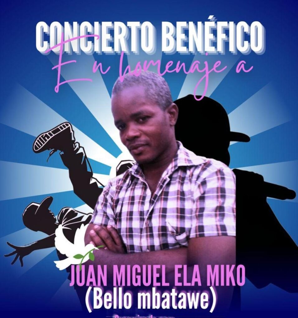 El centro comercial Alejandro Mbuña Bokamba acoge hoy un concierto benéfico en homenaje a Bello Mbatawe